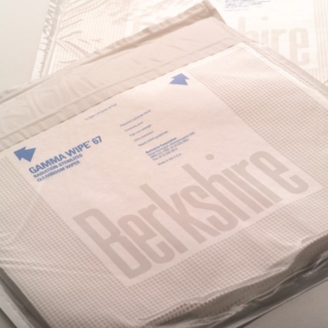 Berkshire Gamma Wipe® 67 Cleanroom Wipes