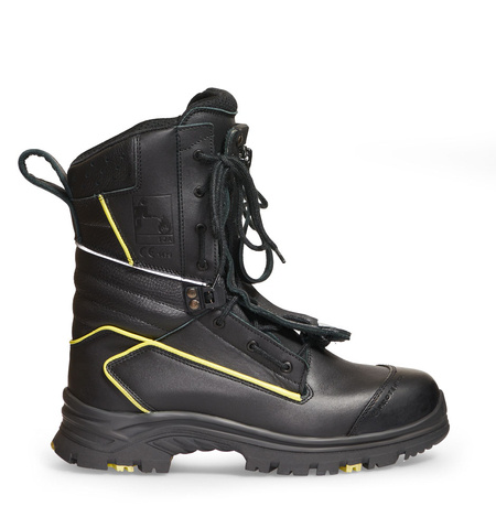 Abeba Firefighting Shoes with Membrane FALCON 835 Protektor Black-Yellow F2A