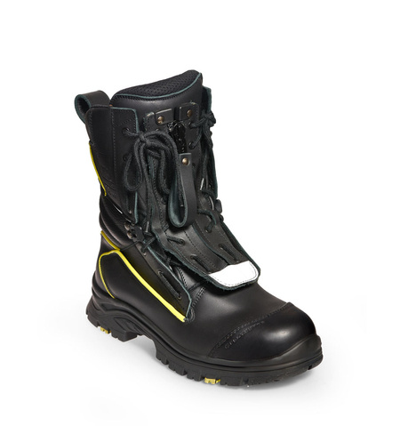 Abeba Firefighting Shoes with Membrane FALCON 835 Protektor Black-Yellow F2A