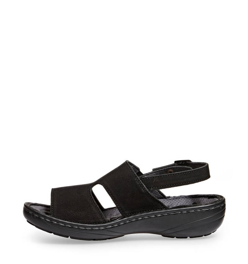 Abeba Medical Sandals REFLEXOR 872 Abeba Black OB ESD