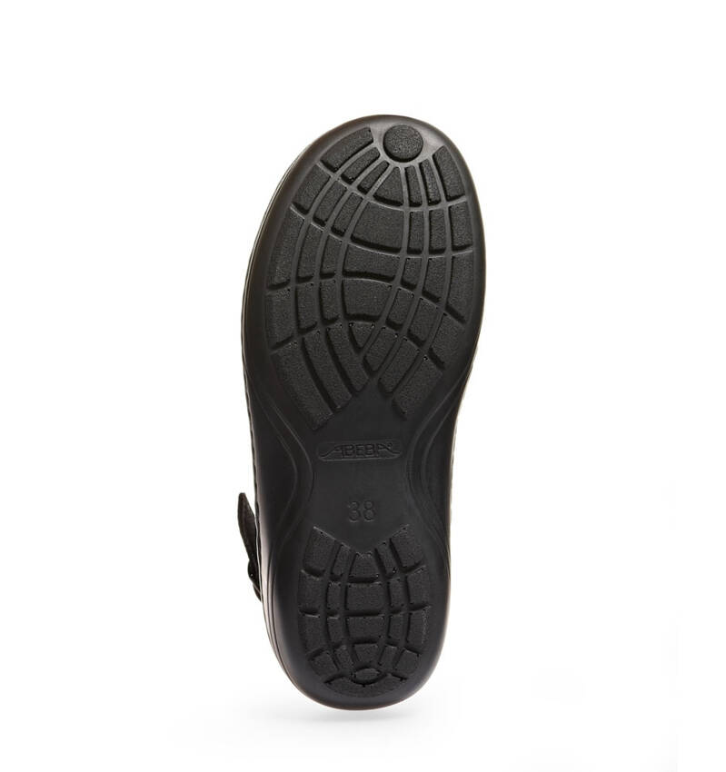 Abeba Medical Sandals REFLEXOR 872 Abeba Black OB ESD