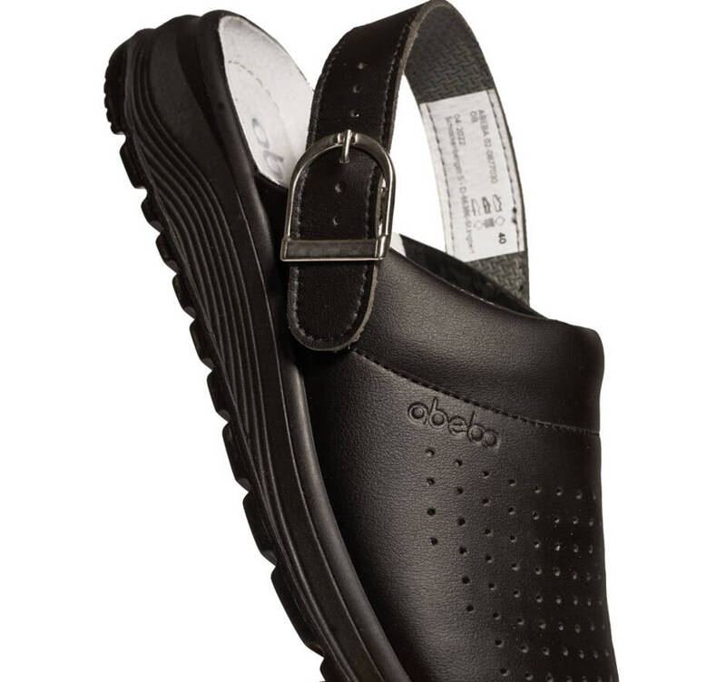 Abeba Occupational Clogs ACTIVE 030 Abeba Black OB