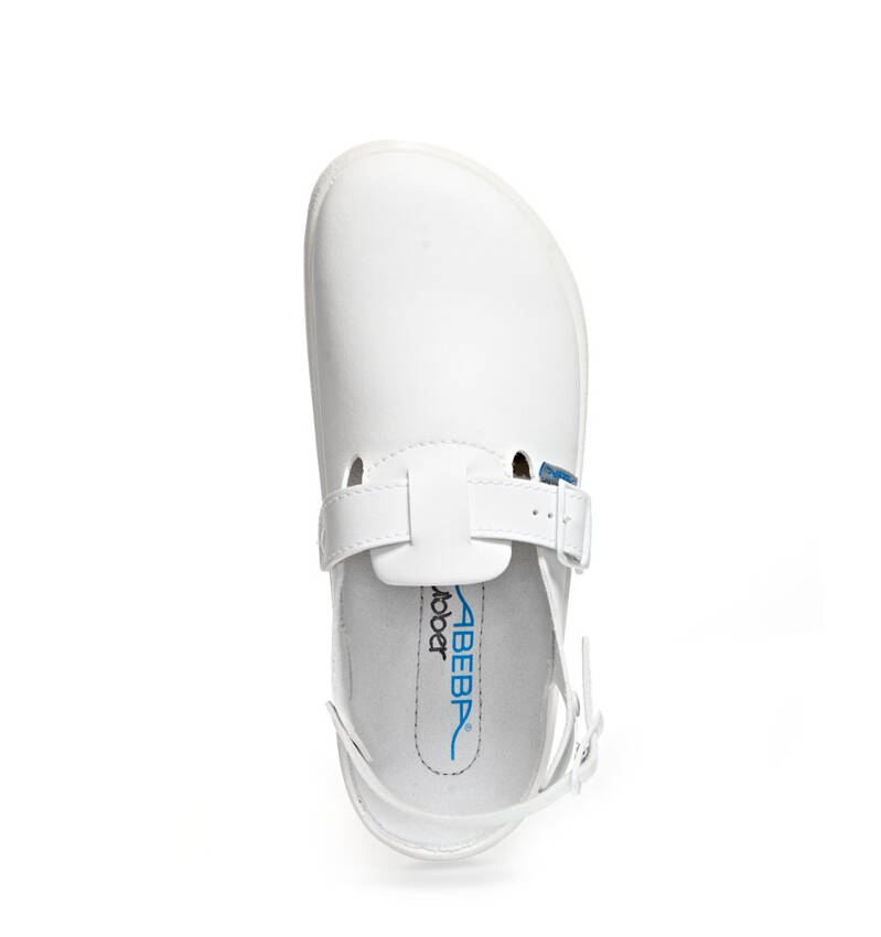 Abeba Occupational Sandals RUBBER 111 Abeba White OB ESD