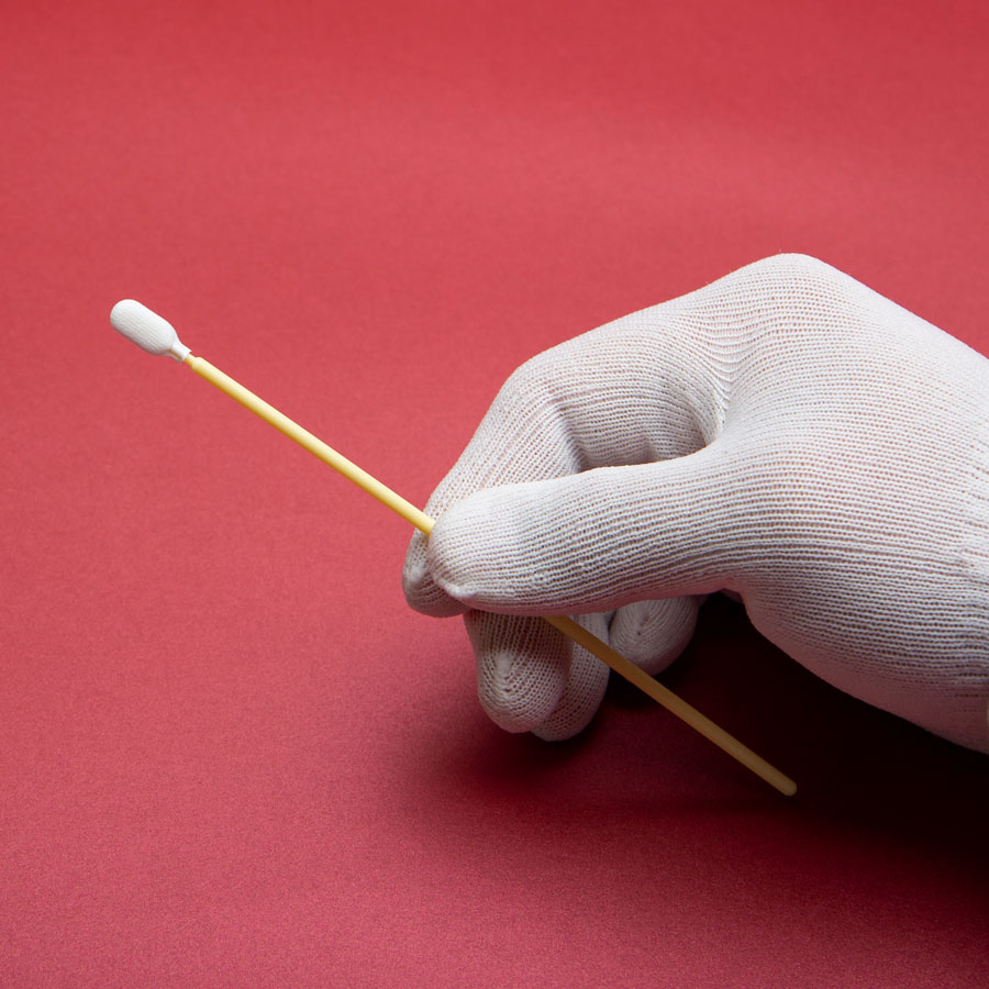 Berkshire Lab-Tips Long-Handled Knitted Polyester Swab (LTP1465)