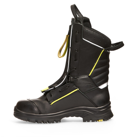 Abeba Firefighting Shoes with Membrane FALCON 832 Protektor Black-Yellow F2A