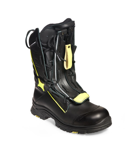 Abeba Firefighting Shoes with Membrane FALCON 832 Protektor Black-Yellow F2A