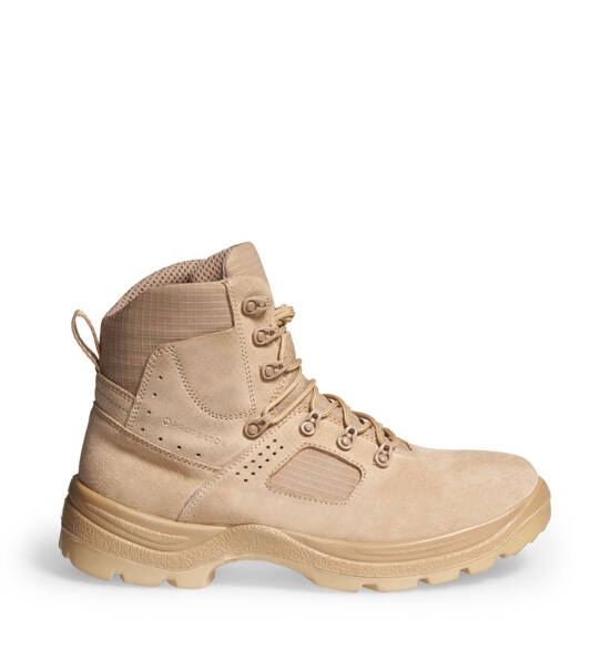 Abeba Tactical Ankle Boots CROSS 046 Grom Beige Velor