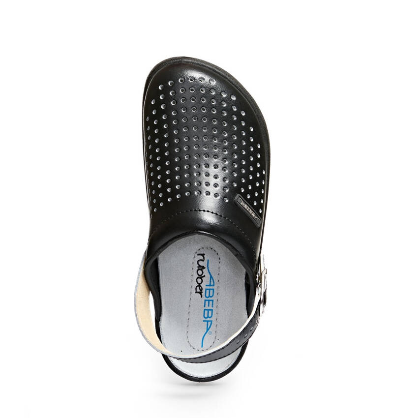 Abeba Medical Clog RUBBER 310 Abeba Black OB