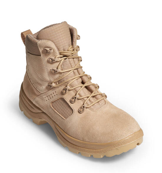 Abeba Tactical Ankle Boots CROSS 046 Grom Beige Velor