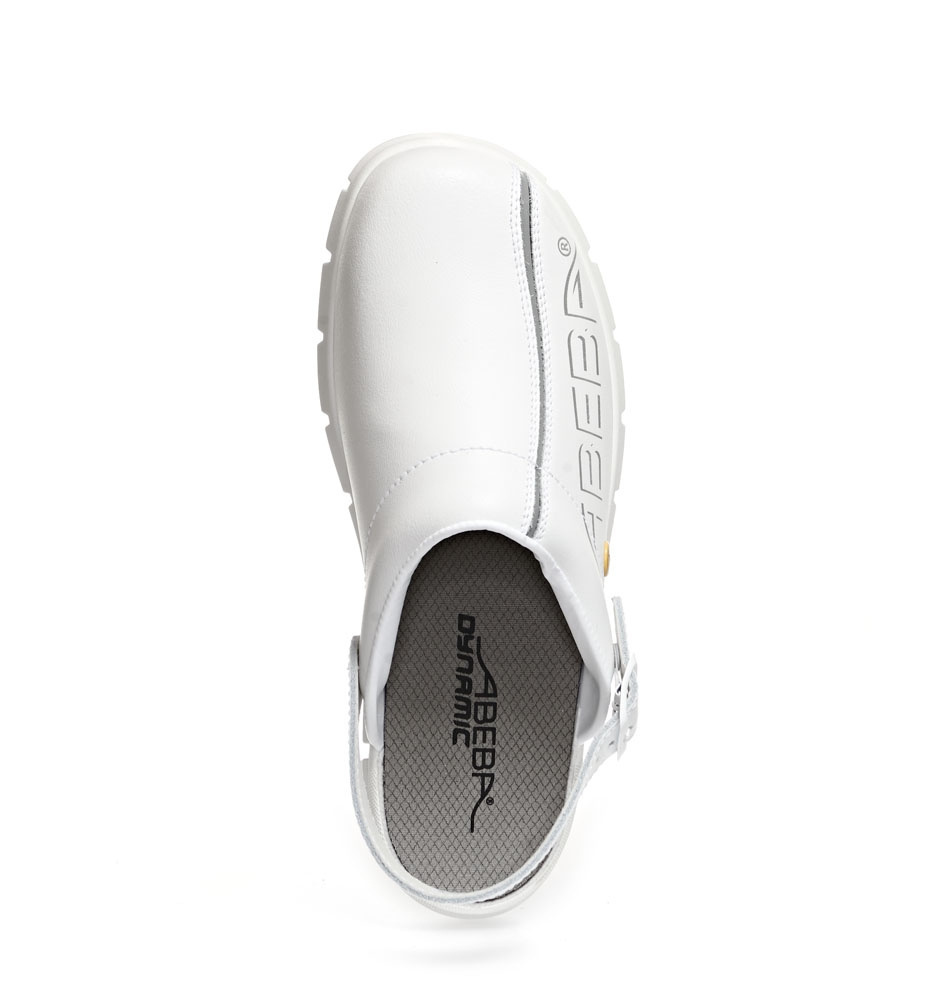 Abeba Occupational Clogs DYNAMIC 310 Abeba White OB ESD