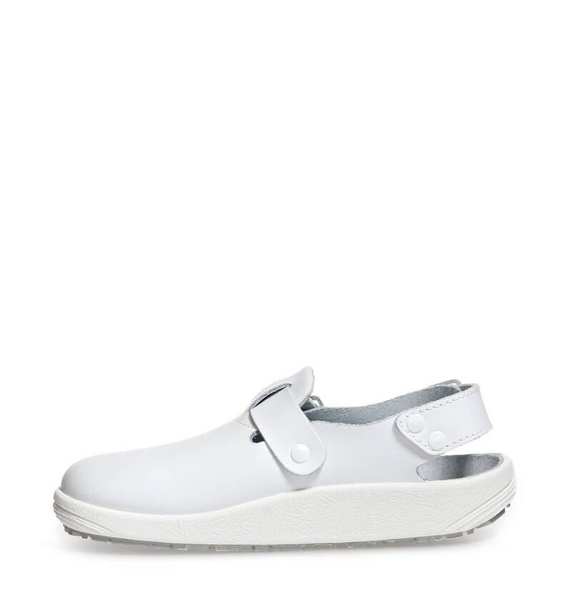 Abeba Occupational Sandals RUBBER 100 Abeba White OB ESD