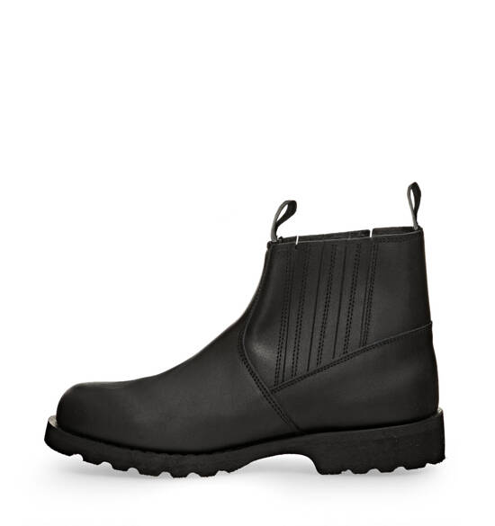 Abeba Working Ankle Boots FORTO 045 Protektor Black O2