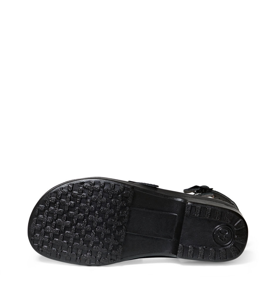 Abeba Safety Sandals with Membrane CLASSIC 010 Abeba Black SB ESD