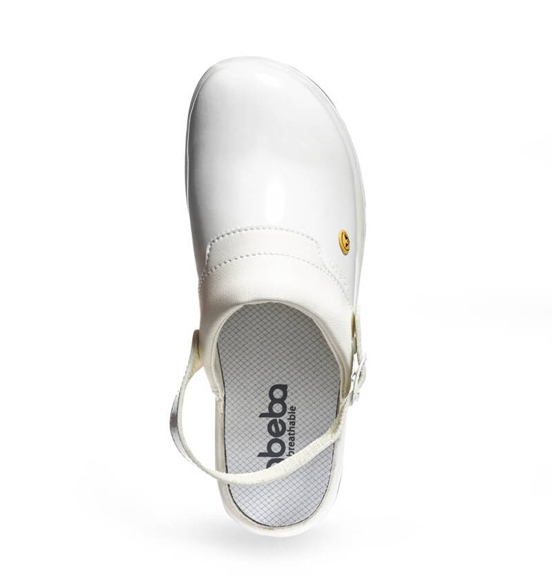 Abeba Occupational Clogs EASY 2.0 620 Abeba White OB ESD