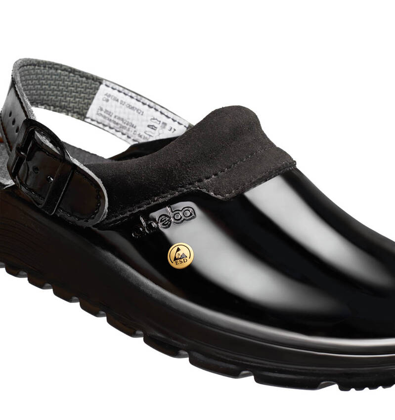 Abeba Occupational Clogs EASY 2.0 621 Abeba Black OB ESD