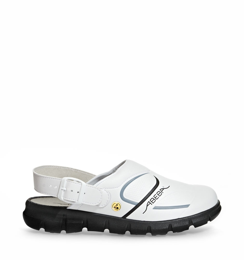 Abeba Occupational Sandals DYNAMIC 335 Abeba White OB ESD