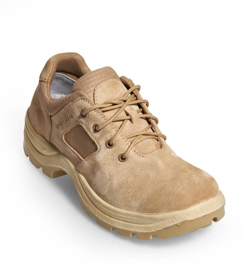 Abeba Tactical Shoes CROSS LOW 124U Grom Beige Velor