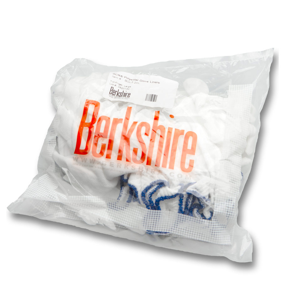 Berkshire BCR Full-Finger Polyester Glove Liners