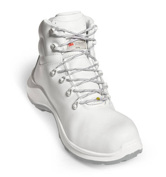 Abeba Safety Ankle Boots FOOD TRAX 865 Abeba White S3 ESD Insulated