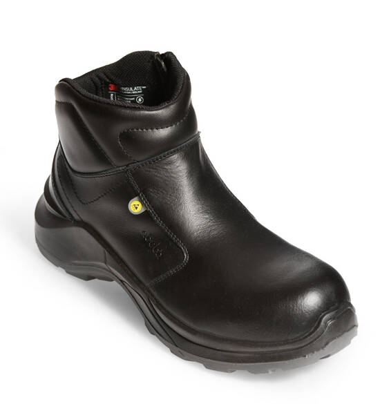 Abeba Safety Ankle Boots FOOD TRAX 866 Abeba Black S3 ESD Insulated