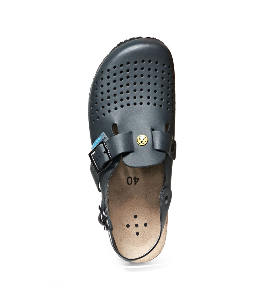 Abeba Occupational Sandals NATURE 045 Abeba Black OB ESD