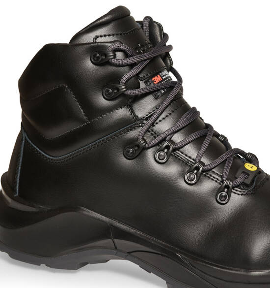 Abeba Safety Ankle Boots FOOD TRAX 865 Abeba Black S3 ESD Insulated