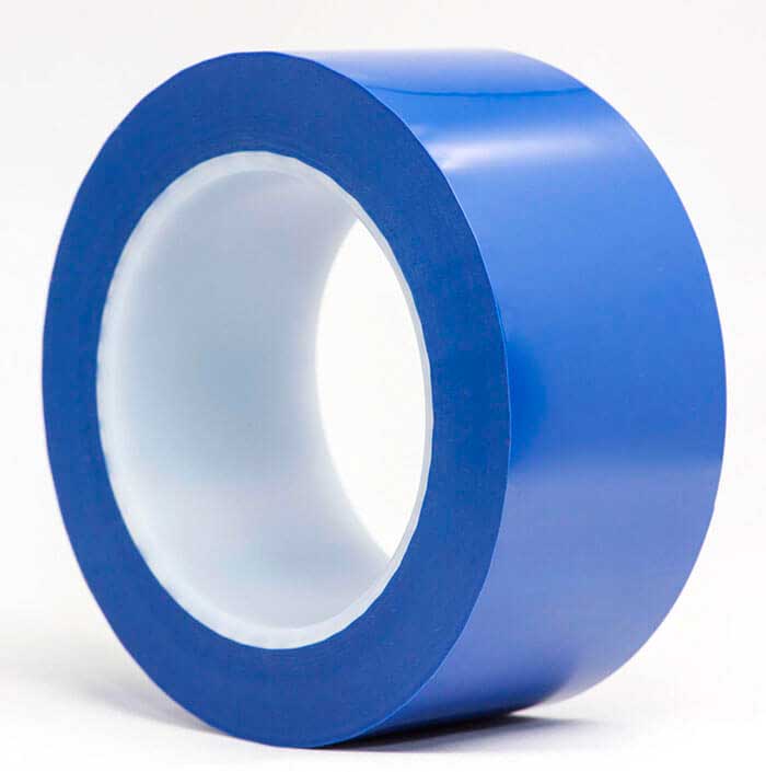 Ultra Tape & Labels Blue High Temp Polyester Cleanroom Tape