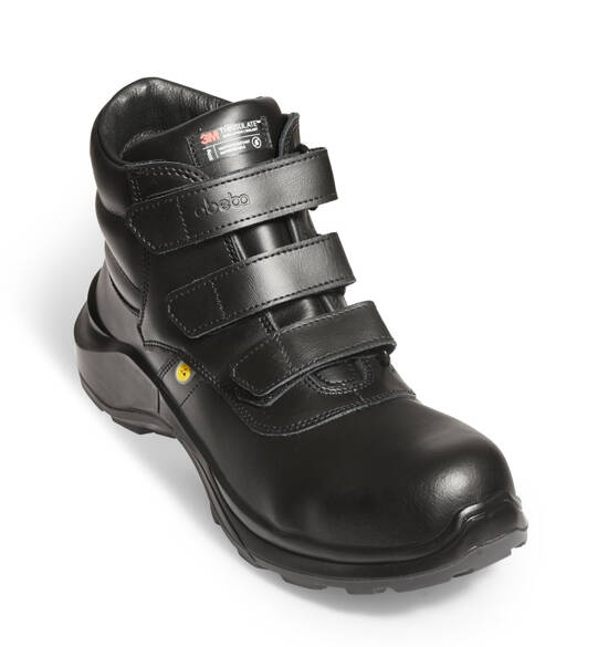 Abeba Safety Ankle Boots FOOD TRAX 874 Abeba Black S3 ESD Insulated