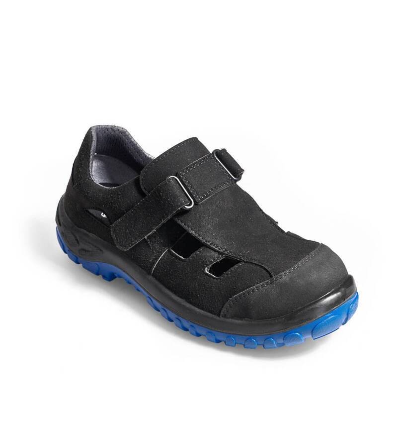 Abeba Sandals BASIC 431 Black Blue Sole S1P