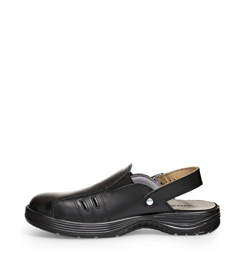 Abeba Safety Clogs X-LIGHT 042 Abeba Black SB ESD