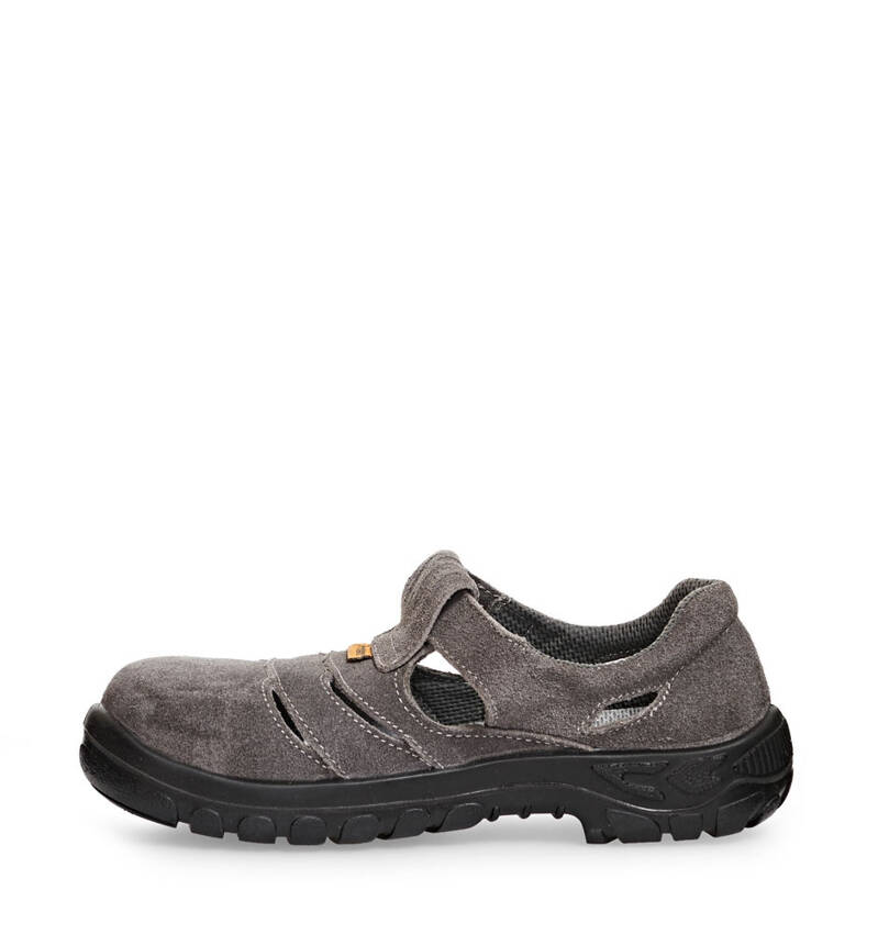 Abeba Working Sandals VELKOR 132 Protektor Gray S1 Velcro