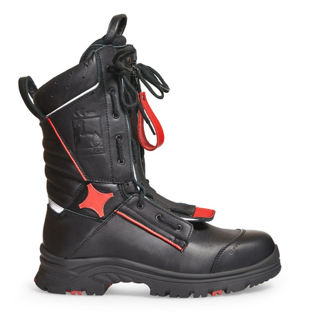 Abeba Firefighting Shoes with Membrane FALCON 832 Protektor Black-Red F2A