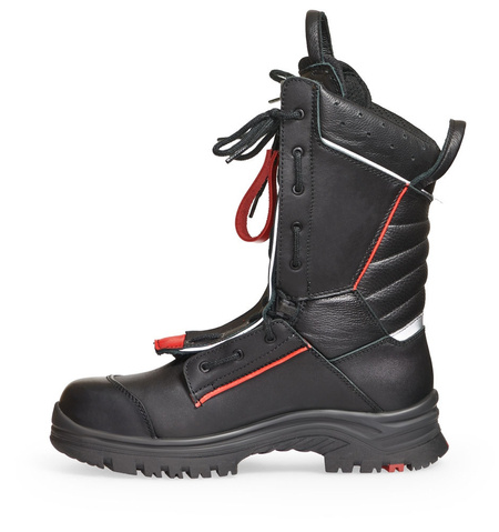 Abeba Firefighting Shoes with Membrane FALCON 832 Protektor Black-Red F2A